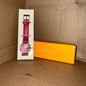 Anne Geddes watch floral baby